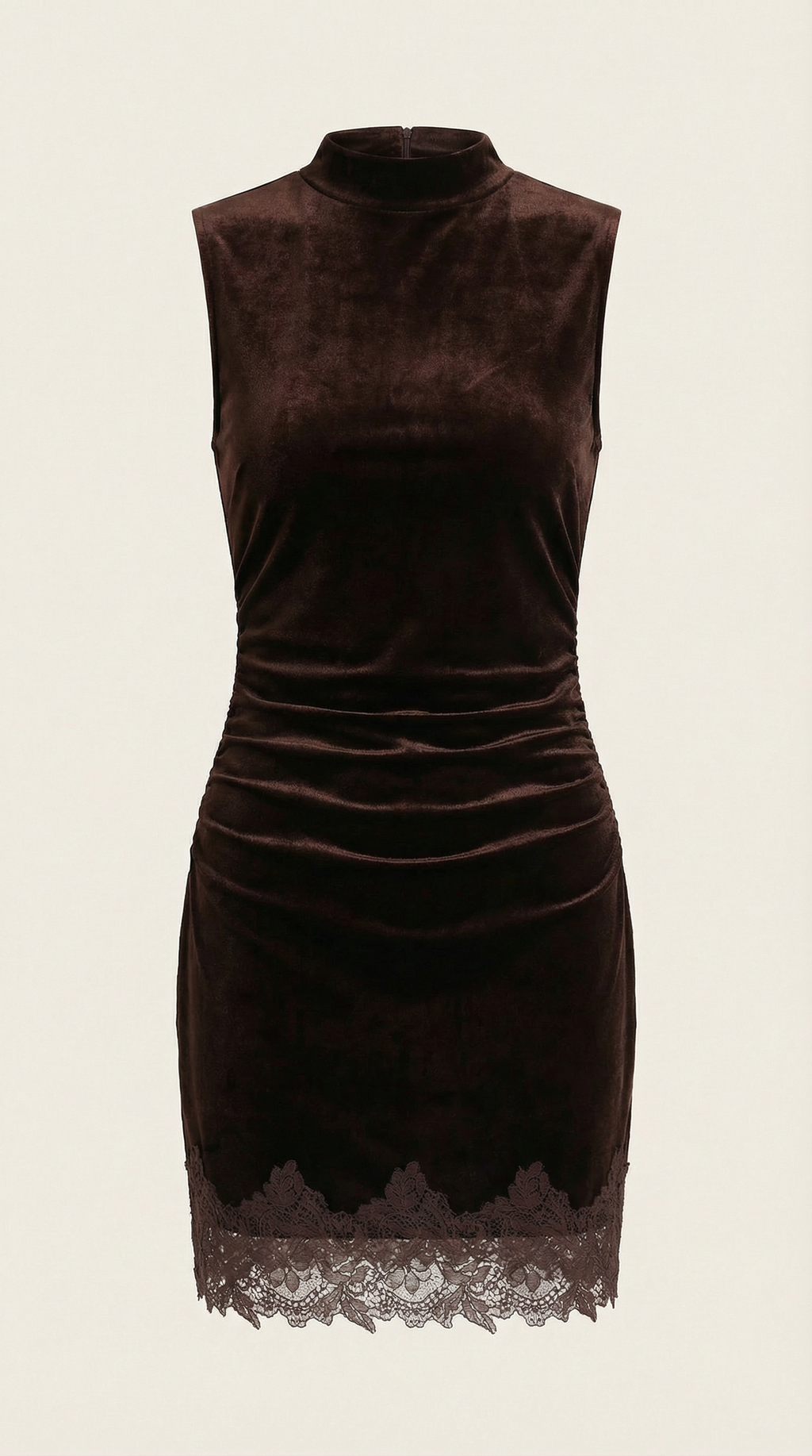 Vestido Corto de Terciopelo Ramona