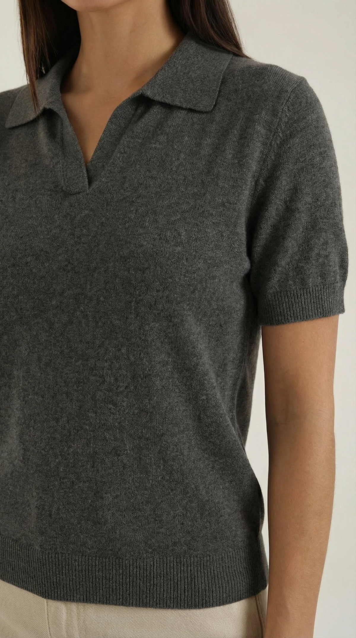 Camiseta de punto de manga corta Rita