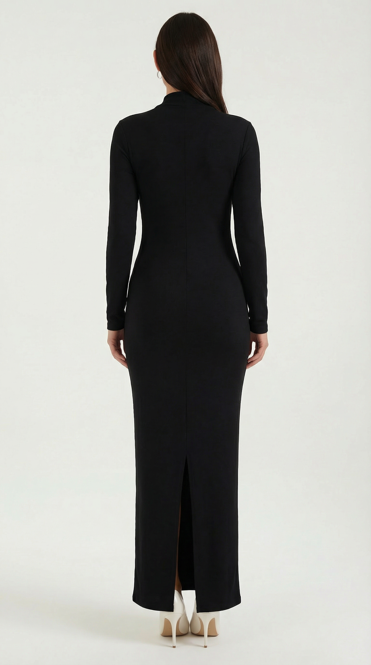 Roberta Langarm Bodycon Maxikleid