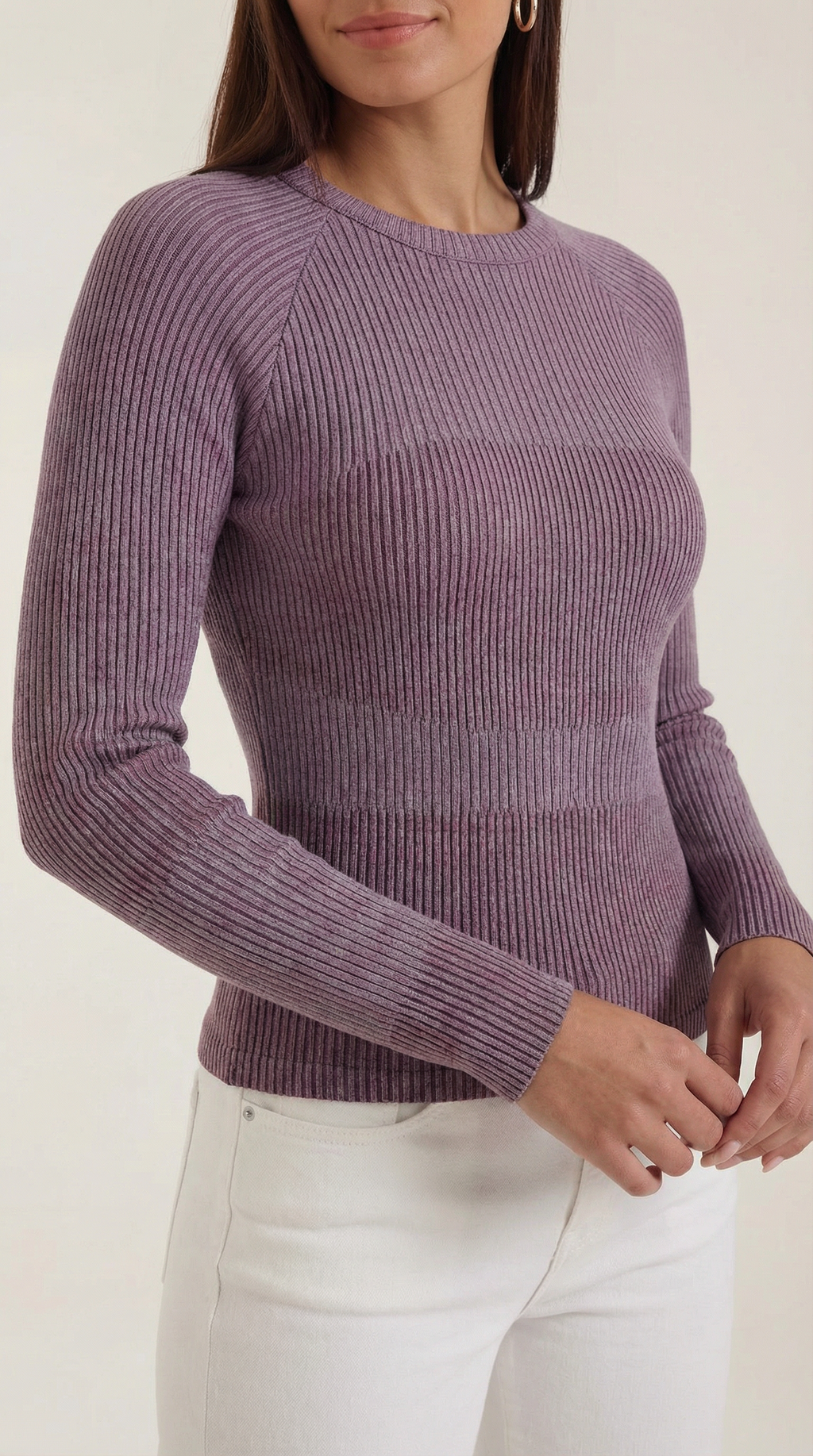 Blusa de Manga Larga Rizada Samantha
