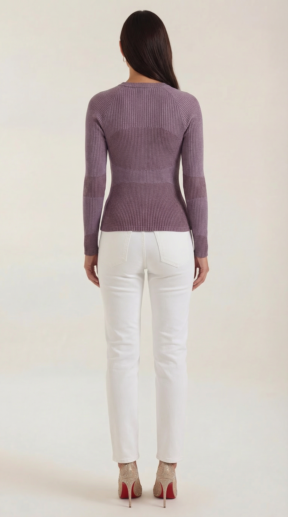 Blusa de Manga Larga Rizada Samantha