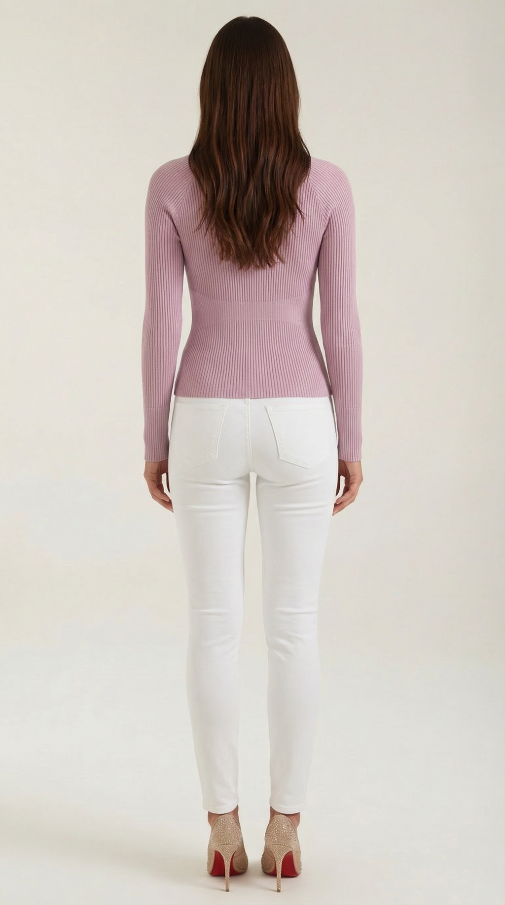 Blusa de Manga Larga Rizada Samantha
