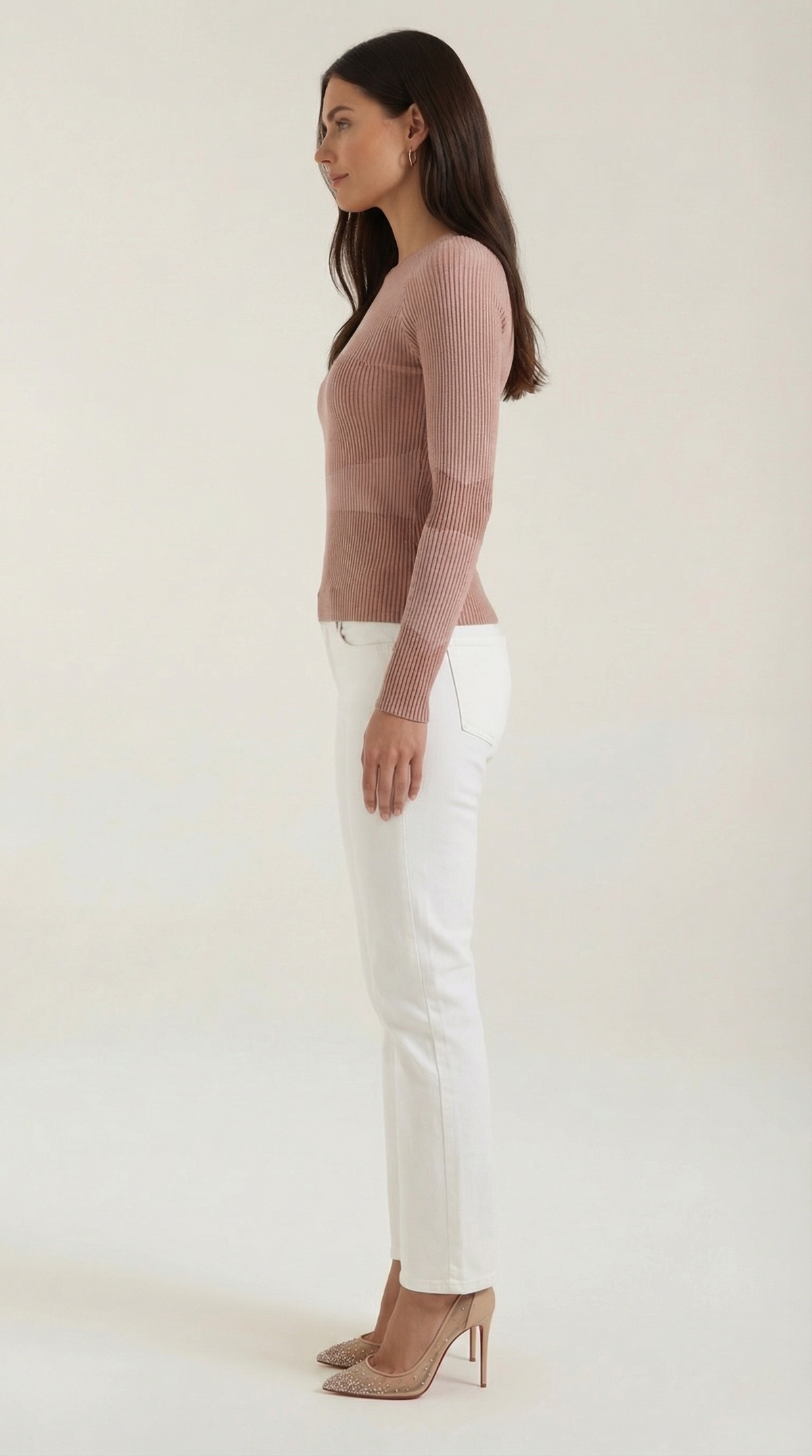 Blusa de Manga Larga Rizada Samantha