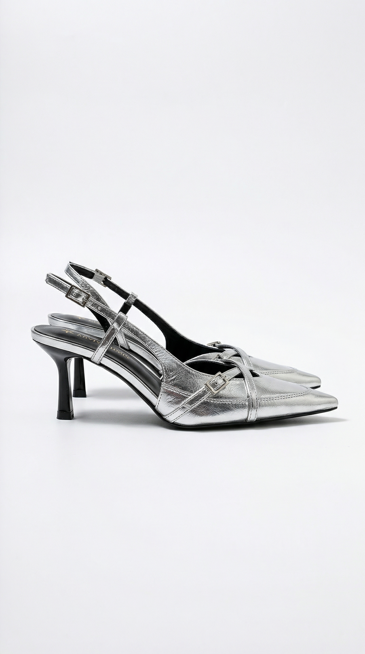 Zapatos de tacón Samantha con tira trasera y hebilla
