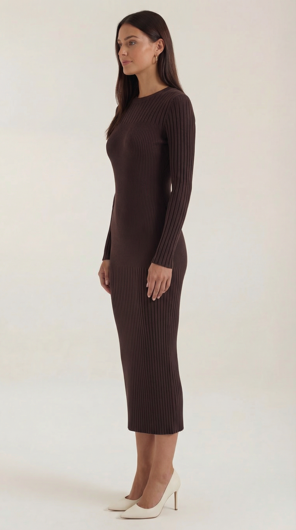 Vestido Midi Bodycon 'Sheila' a Rayas