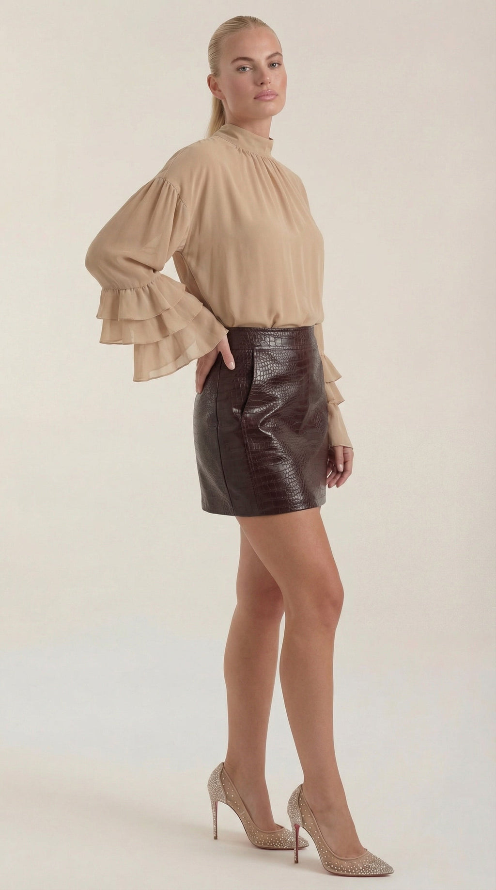 Falda de corte A-Sue