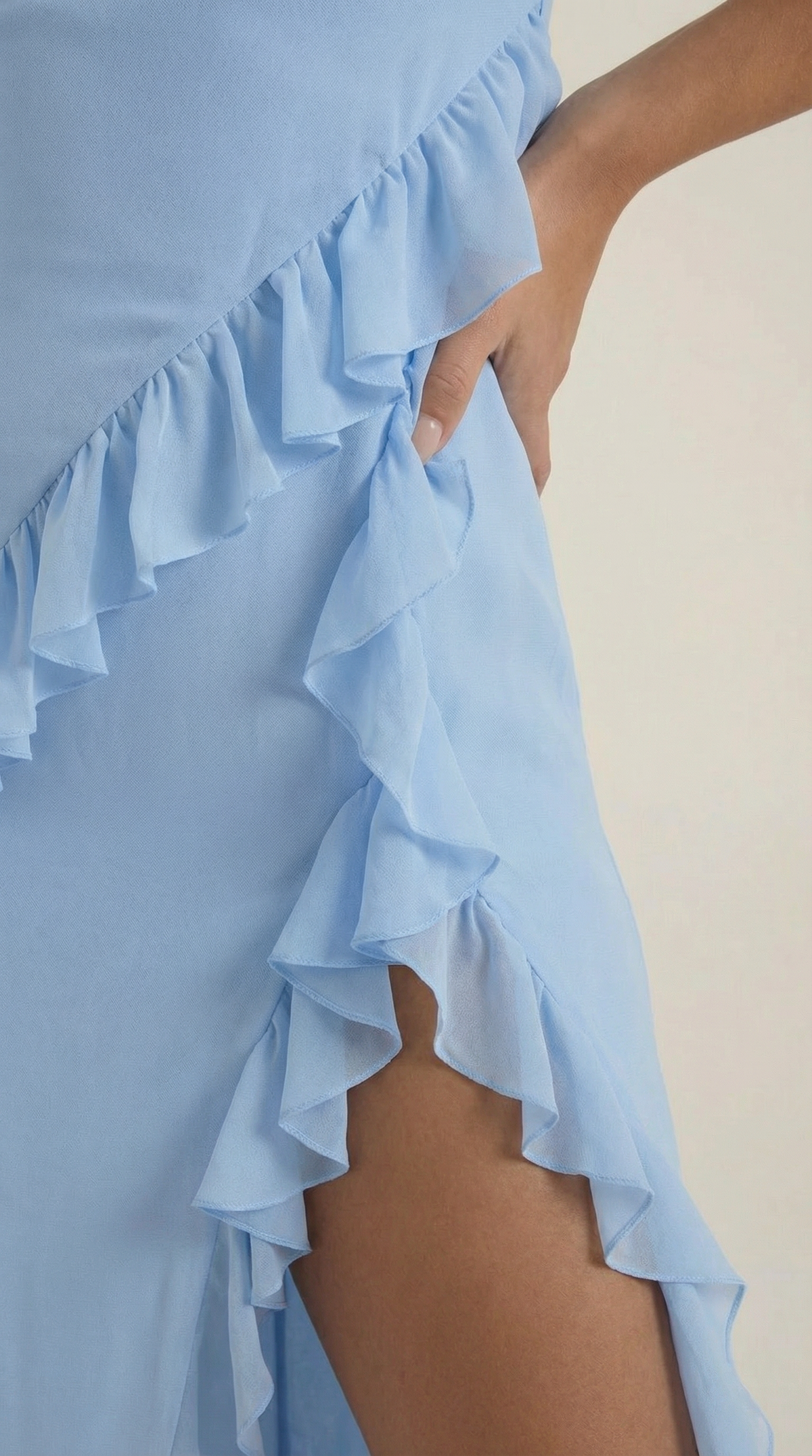 Maxi Vestido con Volantes Susan