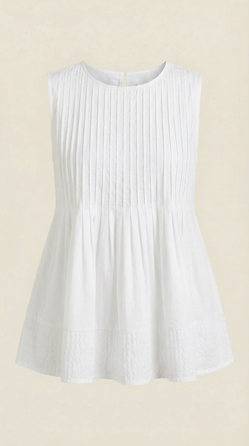 Vestido peplum Tess con pliegues - Estilo premium