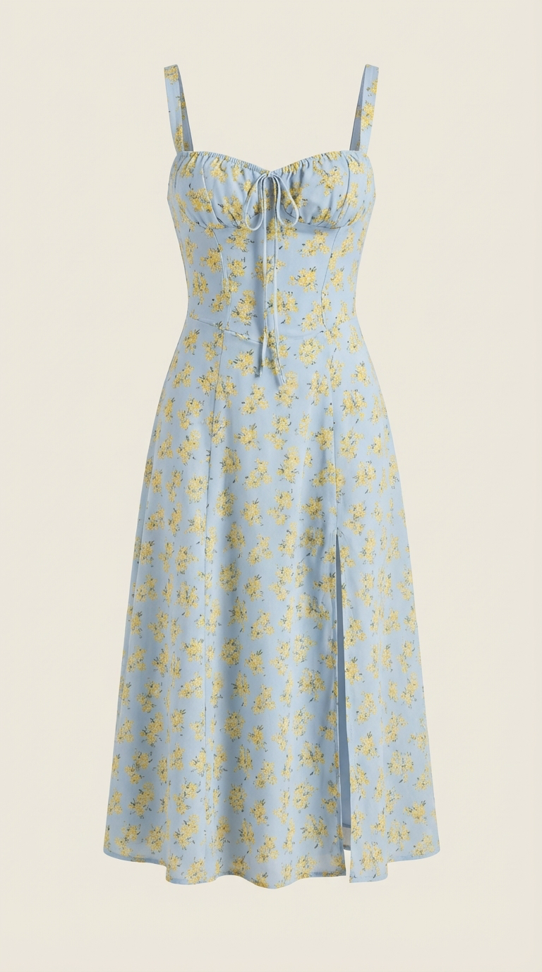 Vestido Midi Julia - Alta Calidad