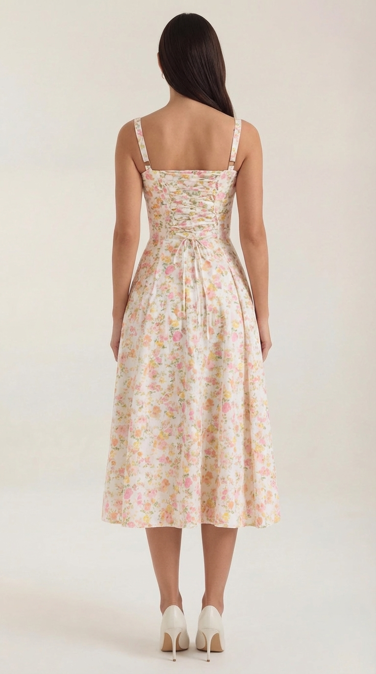 Vestido Midi Julia - Alta Calidad