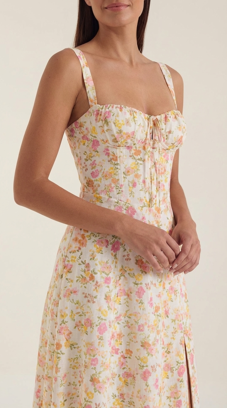 Vestido Midi Julia - Alta Calidad