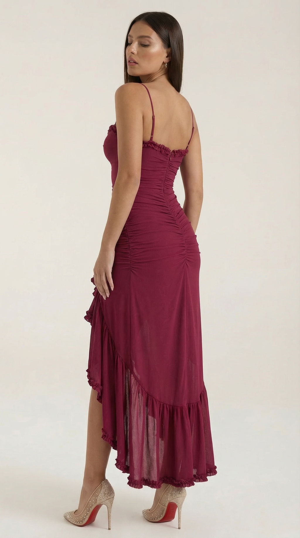 Vestido Maxivioleta