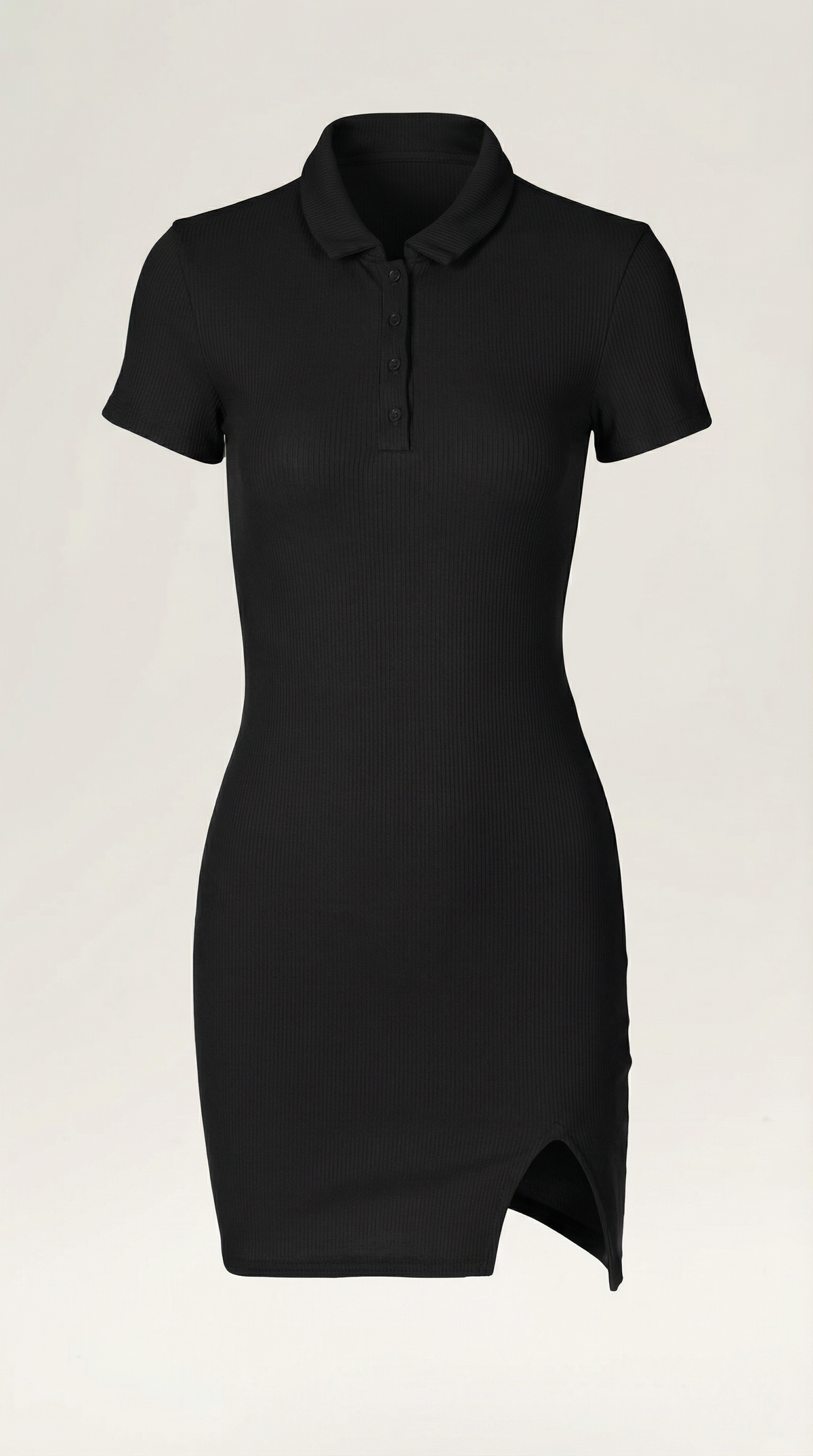 Vestido Corto Ceñido de Zara
