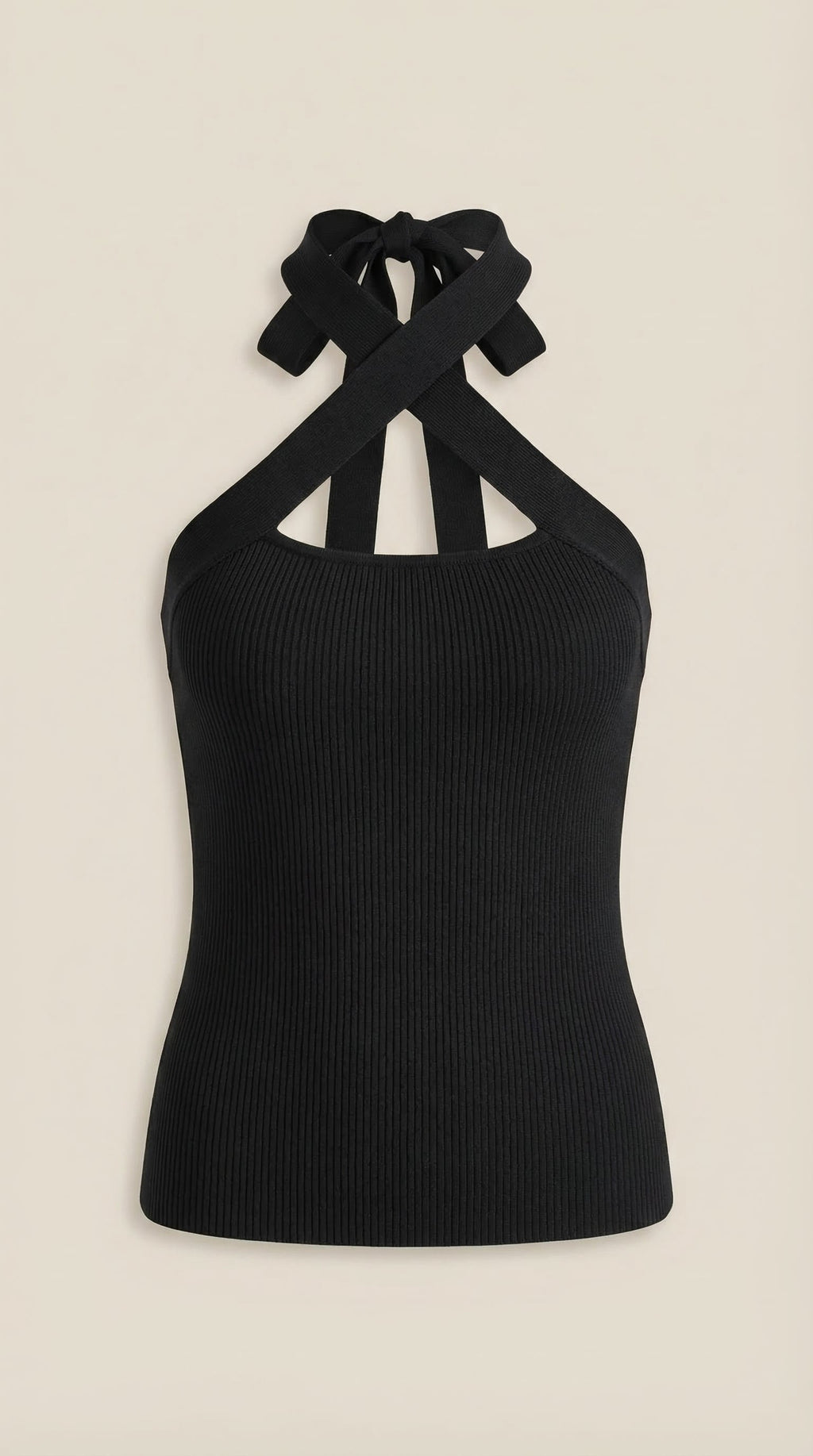 Top Halter Brianna con Tirantes en X