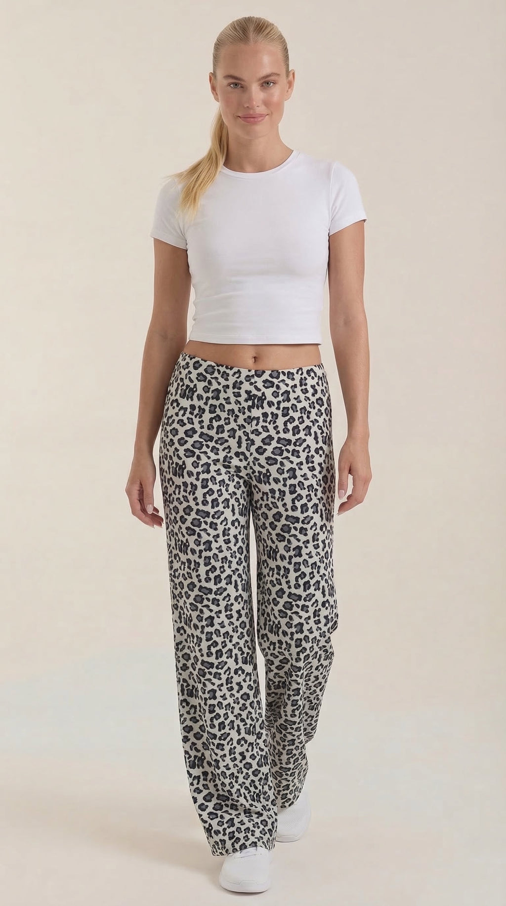 Pantalón Cleo - Estampado leopardo