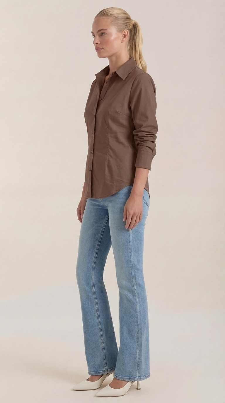 Cornelia Button-Up Blouse