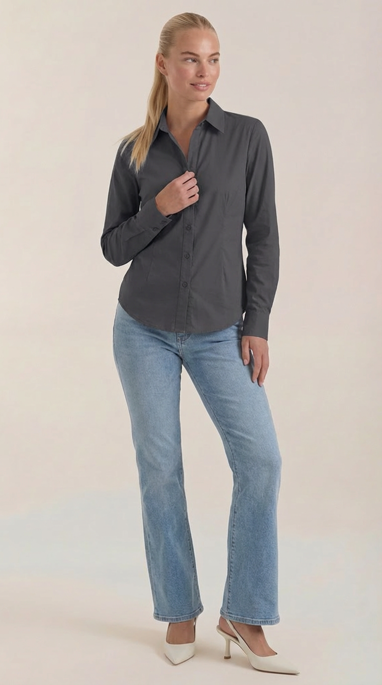 Blusa abotonada Cornelia