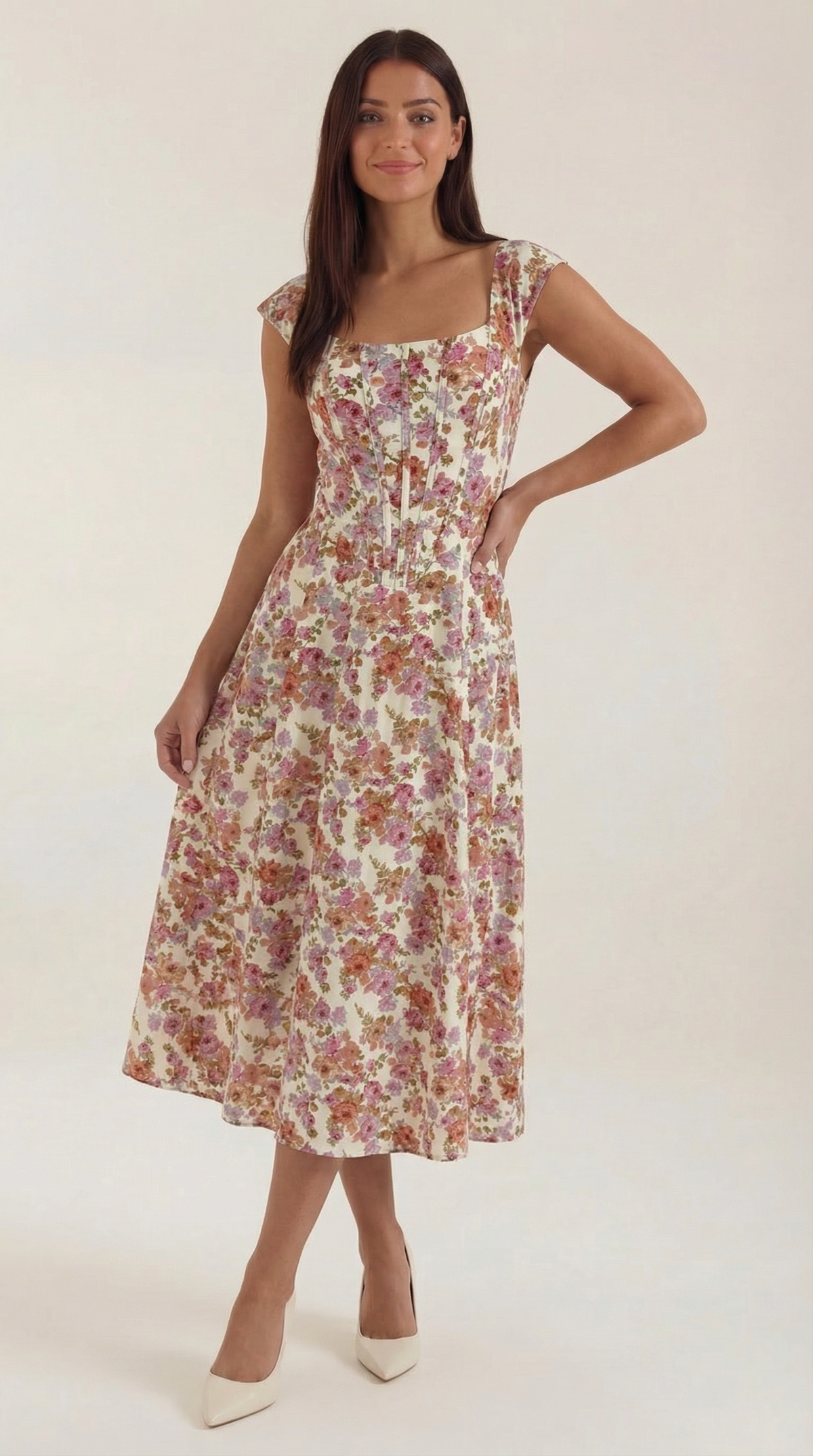 Dahlia Verano Midi Dress
