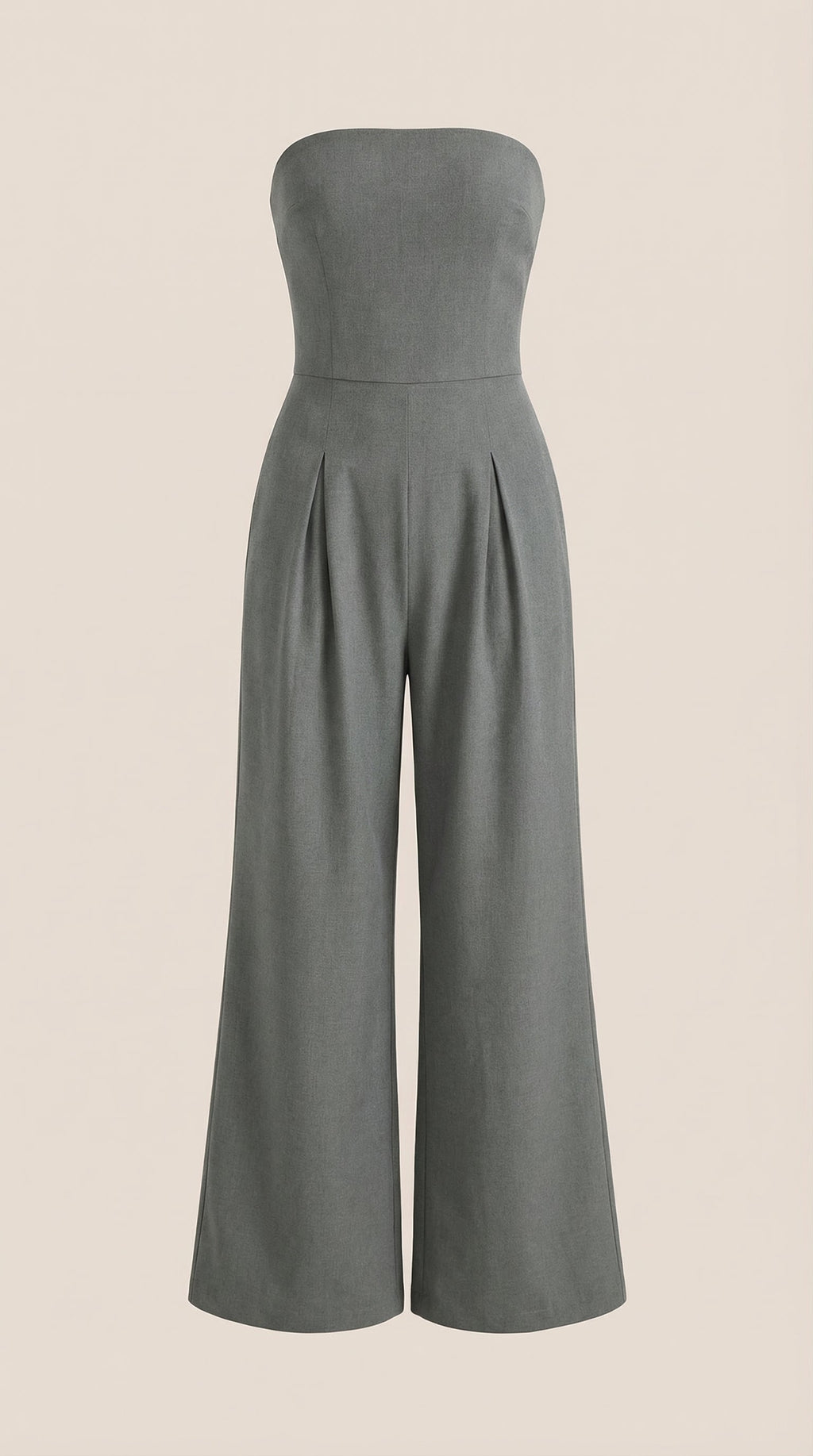 Mono Eliza Sin Tirantes con Pierna Amplia