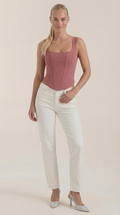 Top sin mangas estilo corsé Eloise