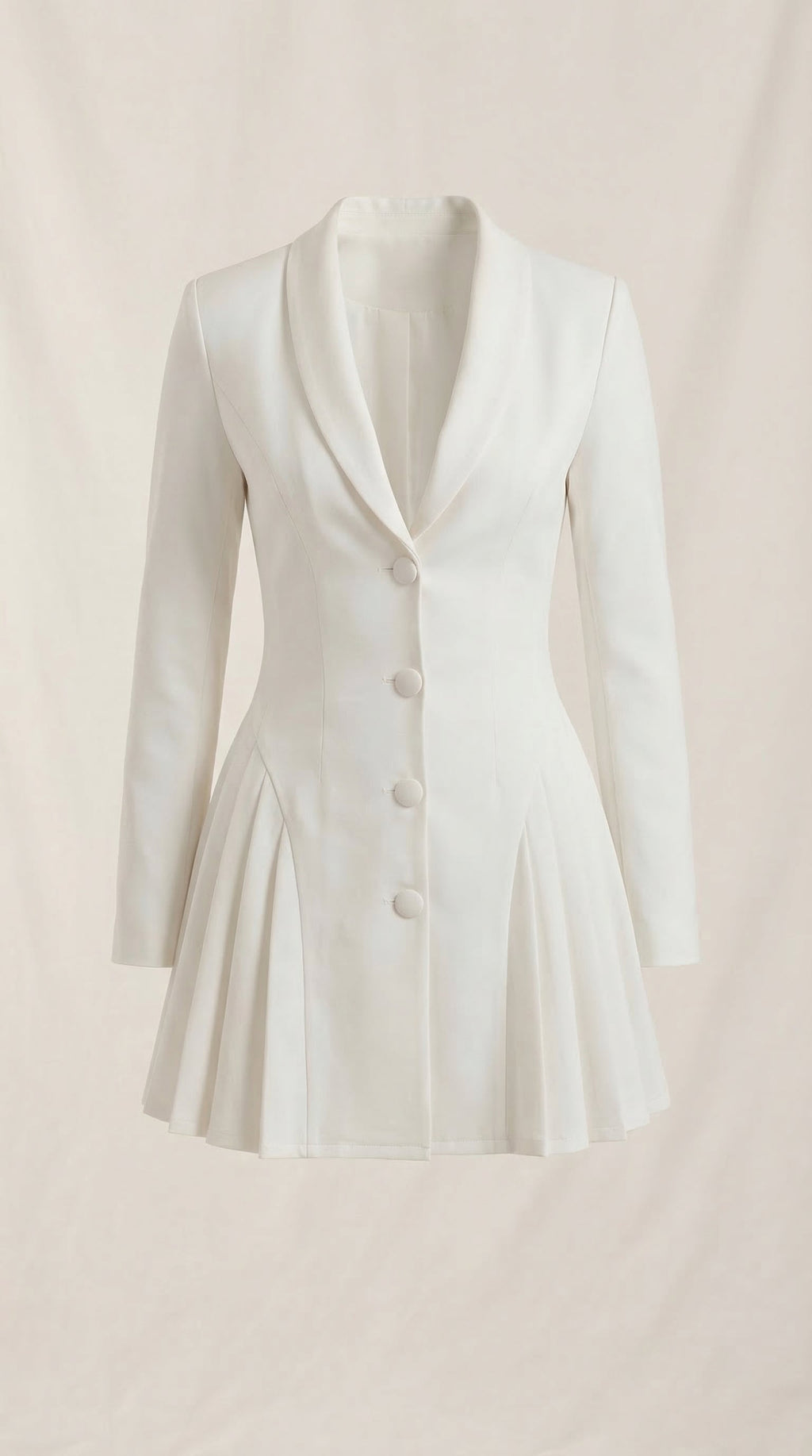 Blazer plisado Glenda-Minikleid