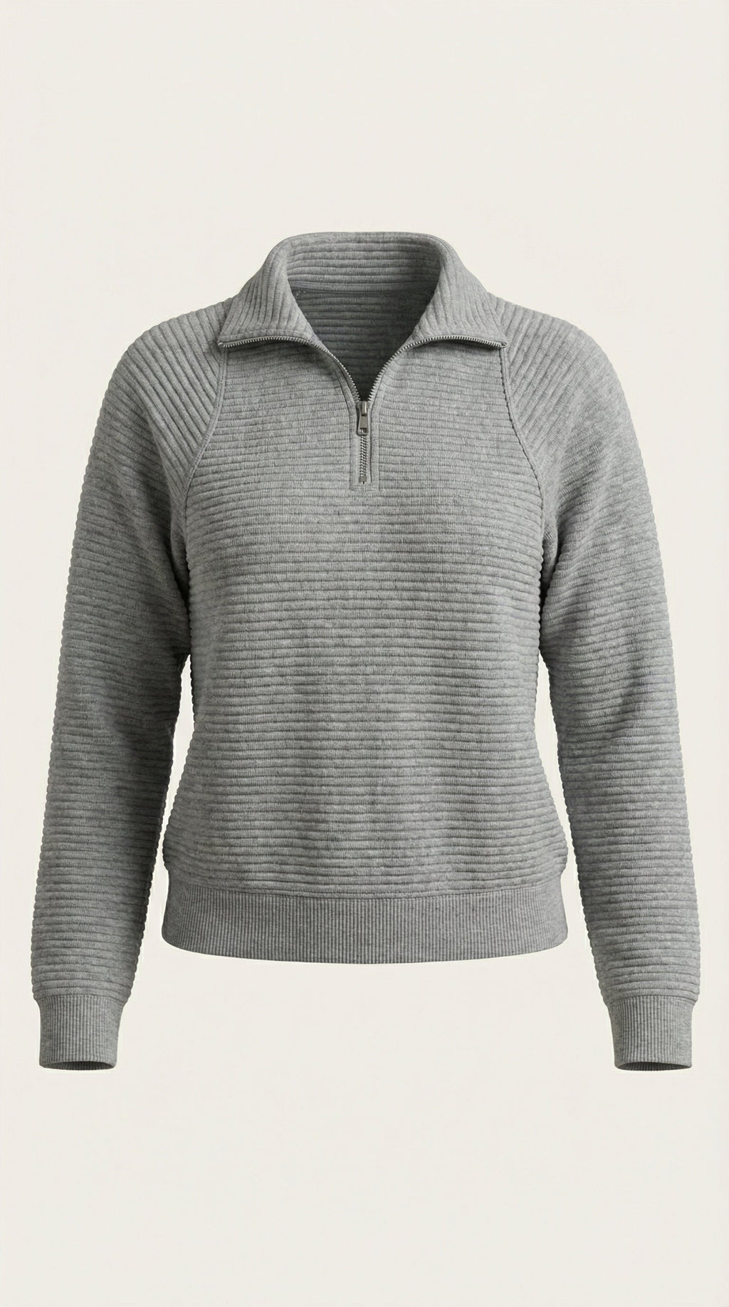 Melinda Polo Pullover con Media Cremallera