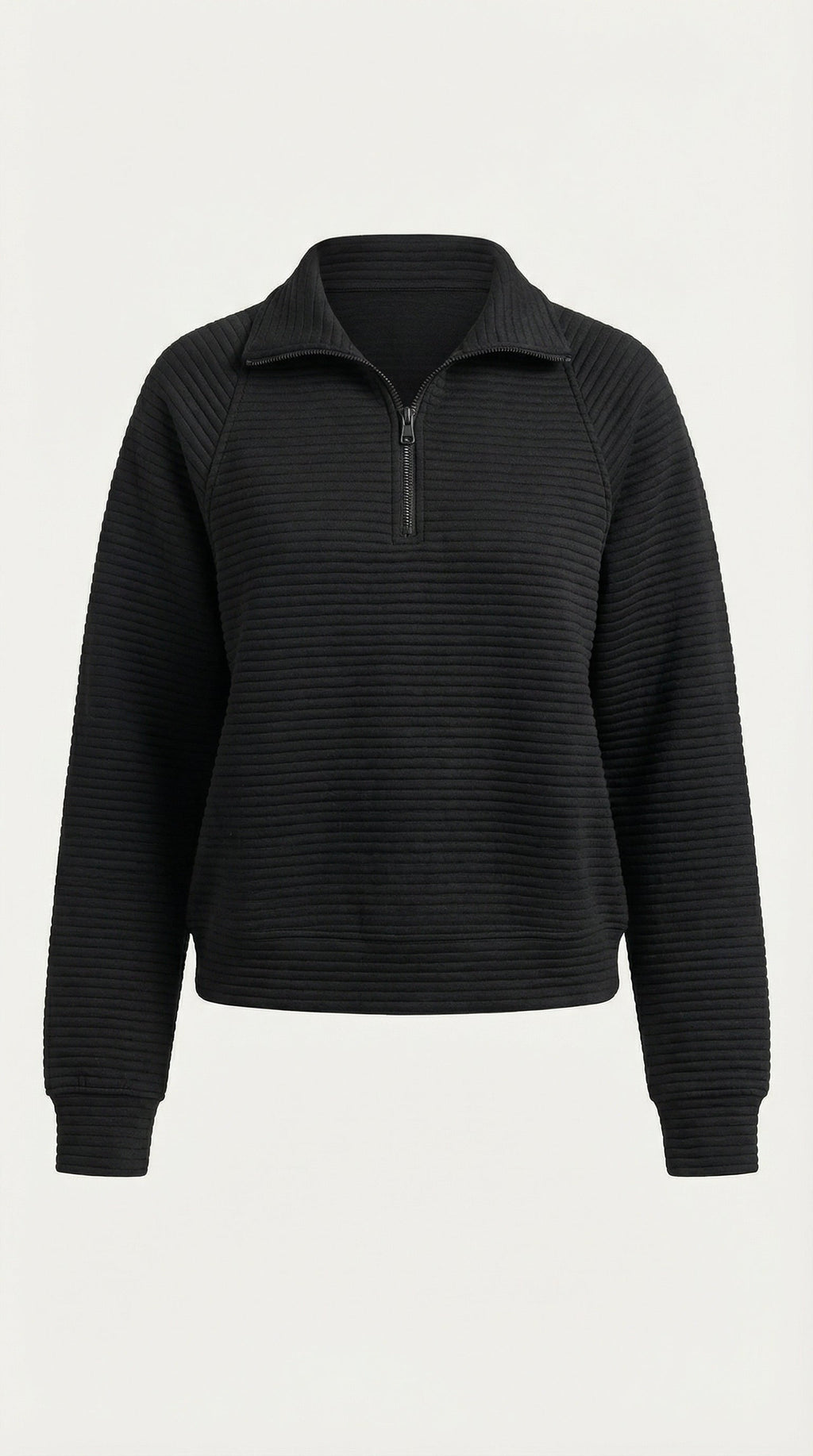 Melinda Polo Pullover con Media Cremallera