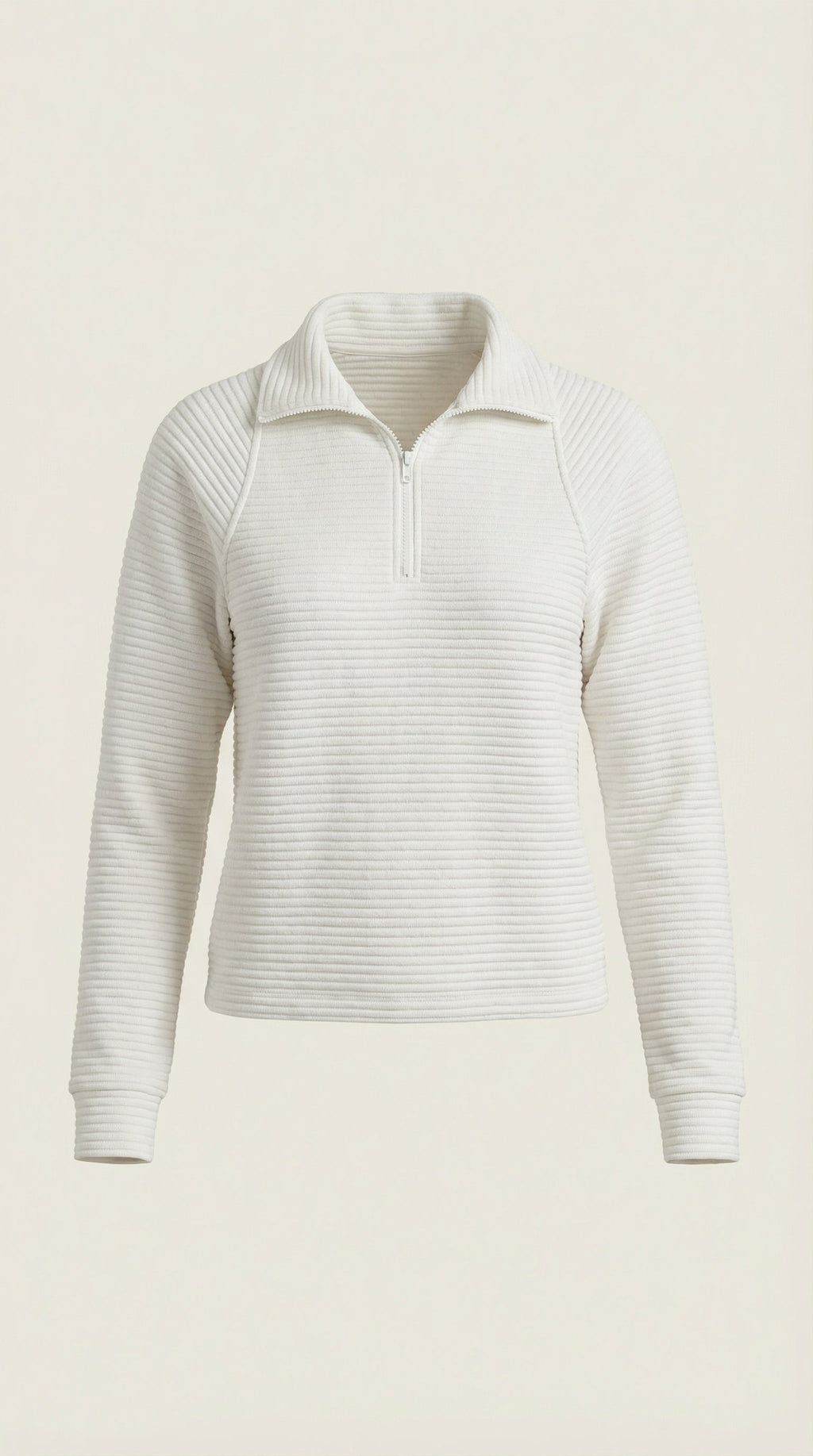 Melinda Polo Pullover con Media Cremallera