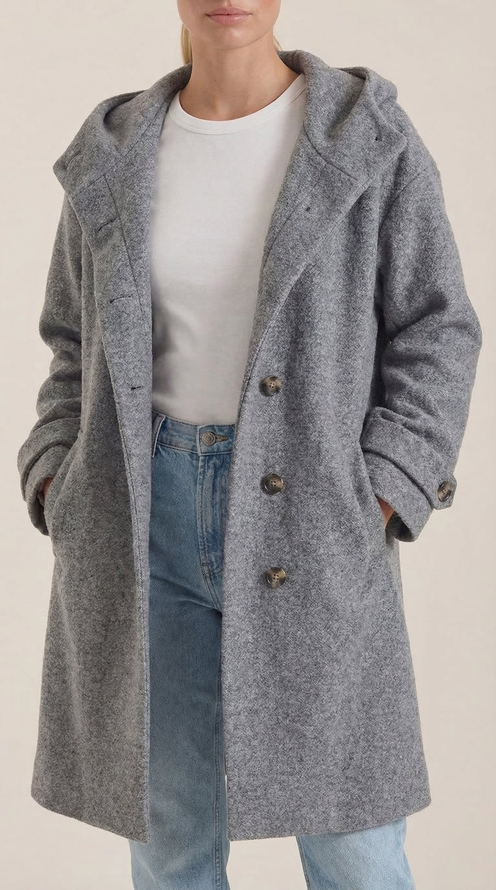Meredith Longline Hooded Coat
