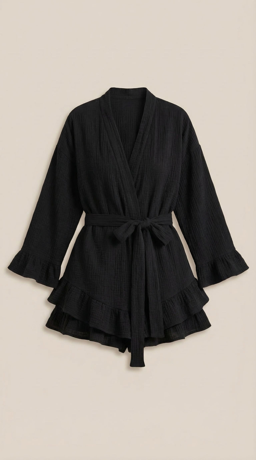 Conjunto de vestido mini cruzado Rebekah
