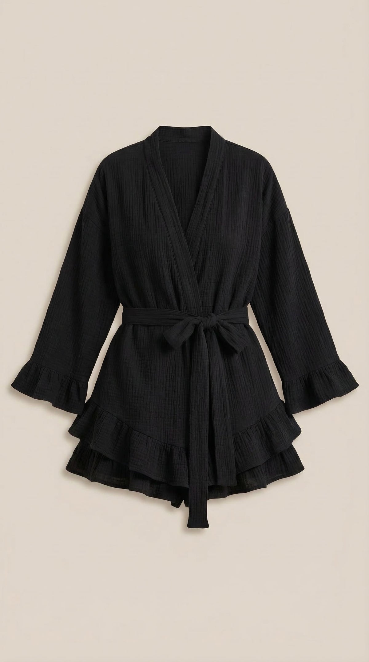 Conjunto de vestido mini cruzado Rebekah