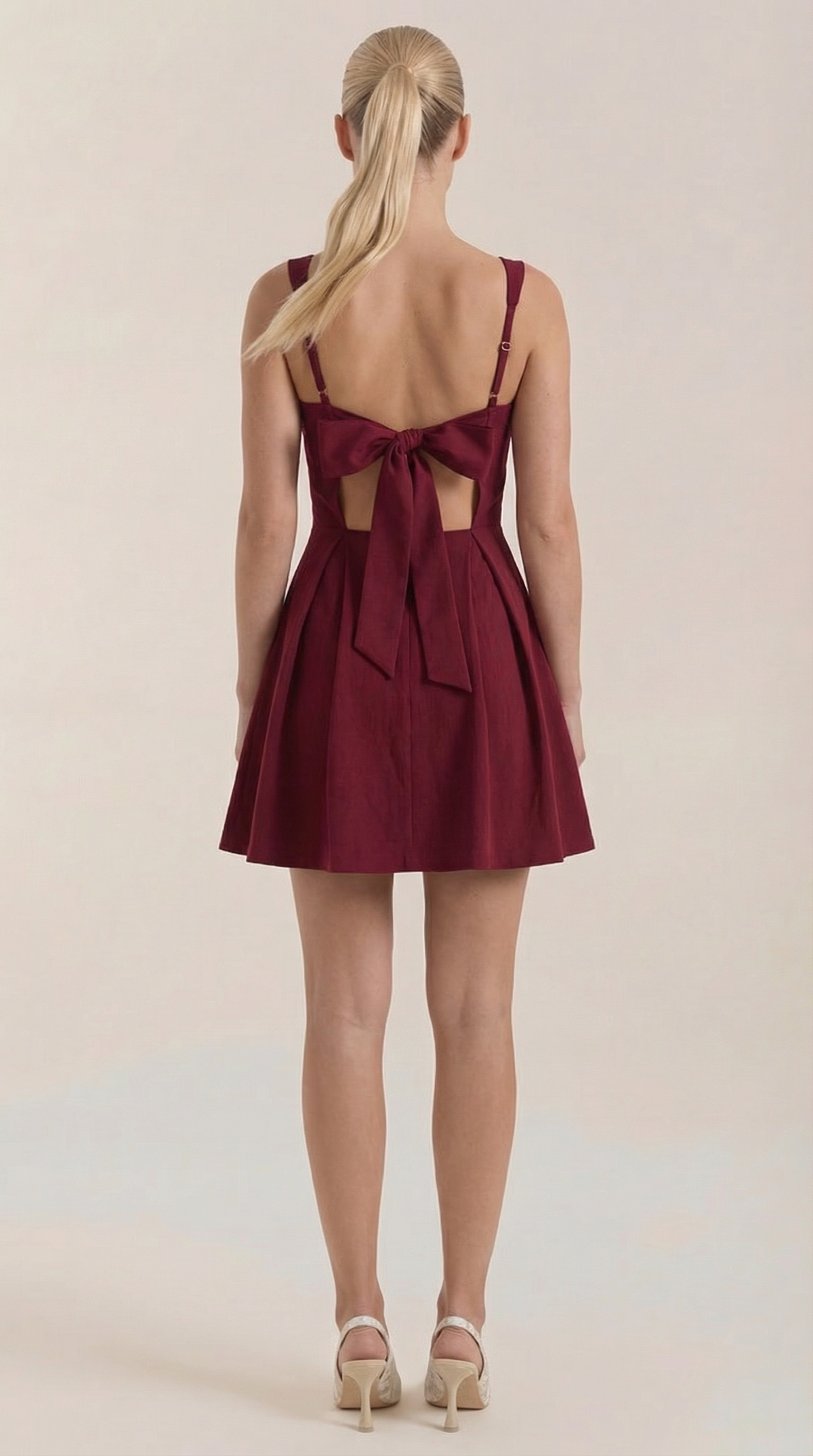 Vestido Corto Plisado Rosanna
